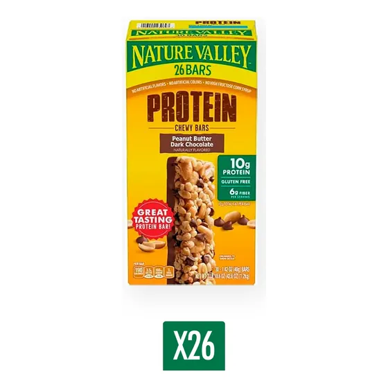 Barra De Proteína Nature Valley (26 Unidades)