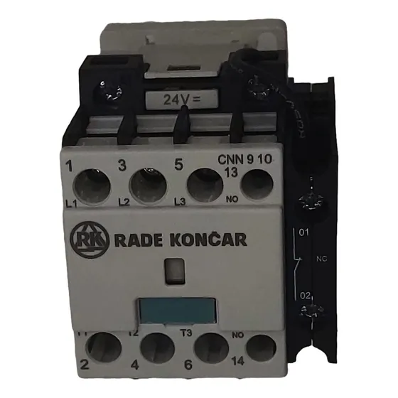  Contactor Cnn 9 Rade Koncar 9a 24v Dc/60hz 