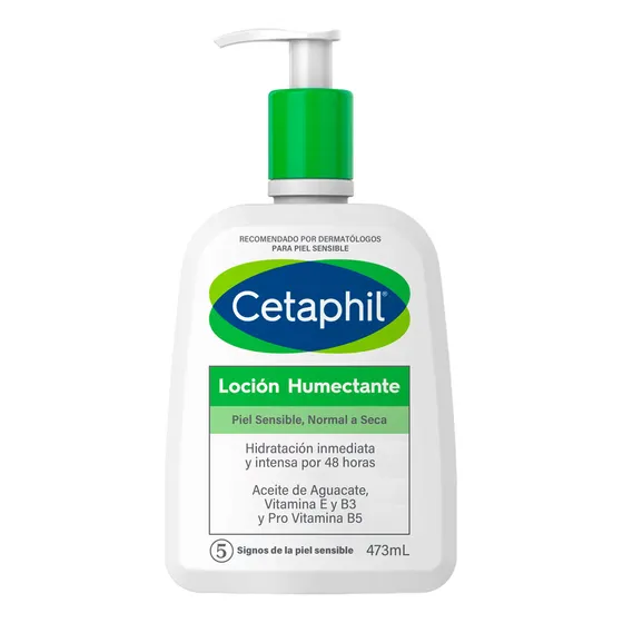Loción Humectante Cetaphil Para Piel Sensible Normal A Seca