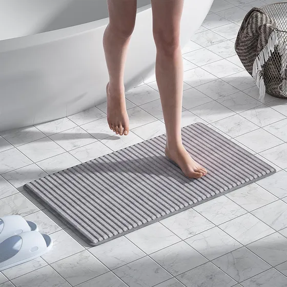 Tapete Baño Espuma Viscoelastica Ultrasuave 20 X 32  Secado