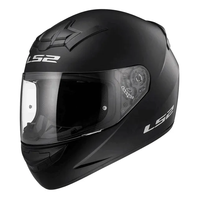 Cascos Ls2 Ff352 Single Mono Negro Matte