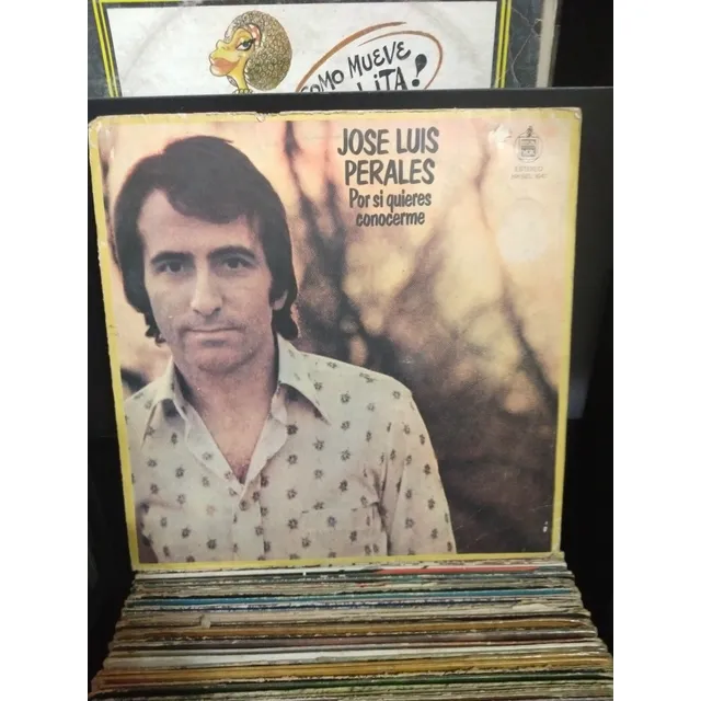 Disco De Vinilo,josé Luis Perales,por Si Quieres Conocerme