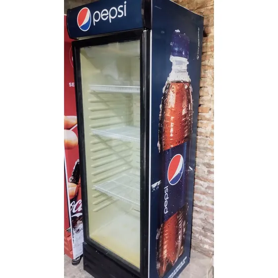 Heladera Exhibidora Bebidas Vertical Usada Grande Con Envio