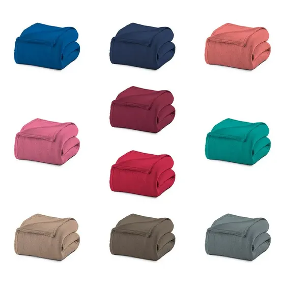 10 Mantas Casal 1,80x2,20m C/ Peq Defeitos Promoção Camesa