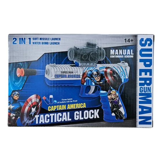 Pistola De Bolas De Gel Orbis Dardos Niños Hidrogel