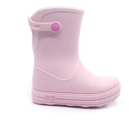 Galocha Infantil Plugt Lisa Cores Conforto Antiderrapante