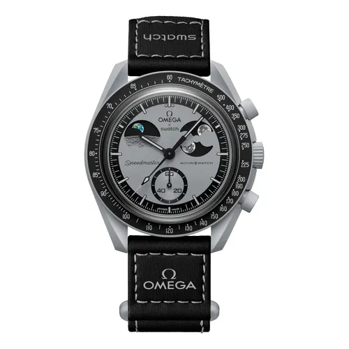 Relógio Omega x Swatch Bioceramic Moonswatch Mission to Jupiter