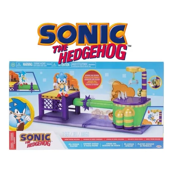 Sonic Océano De Aceite The Hedgehog