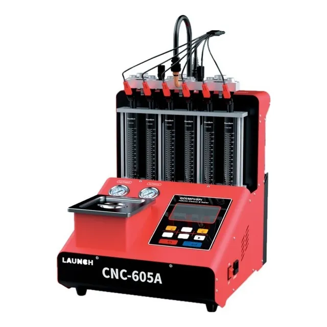 Máquina De Limpieza De Inyectores Automotríz Launch Cnc 605