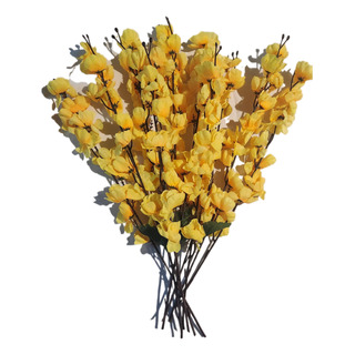 20 Ramas De Cerezo Flor Varas Artificial 50cm Mayoreo 20 Ramas De Cerezo Flor Varas Artificial 50cm Mayoreo