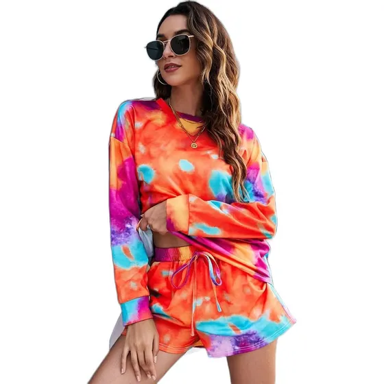 Conjuntos Dama Outfit Tie Dye Importados