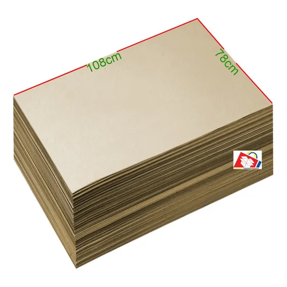50 Laminas De Cartulina No Plegable De 1mm 108x78cm