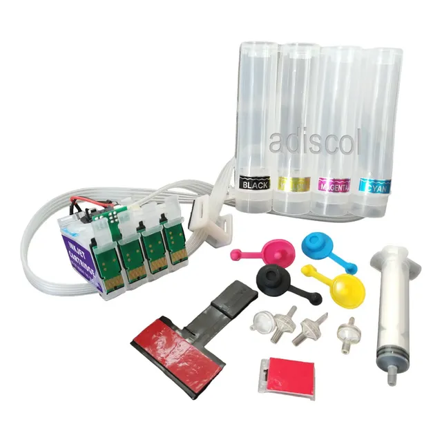 Sistema D Tinta Para Epson Xp201 Xp211 Xp401 Xp411 Con Tinta