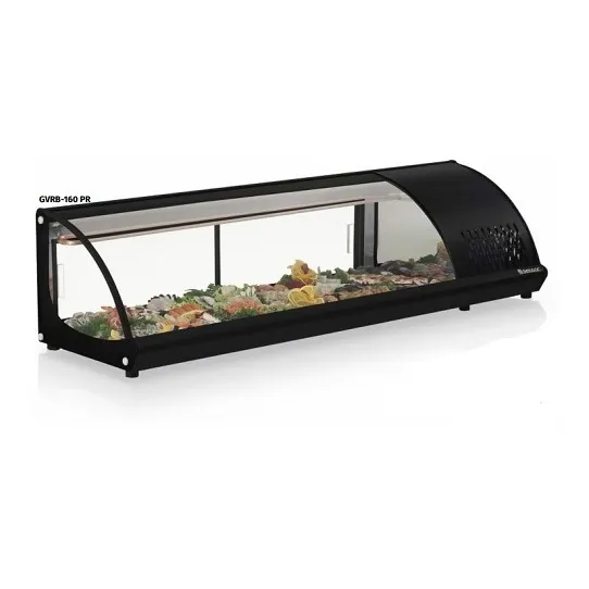 Mostrador Refrigerador Exhibidor Sushi Gvrb-160 Pr M.