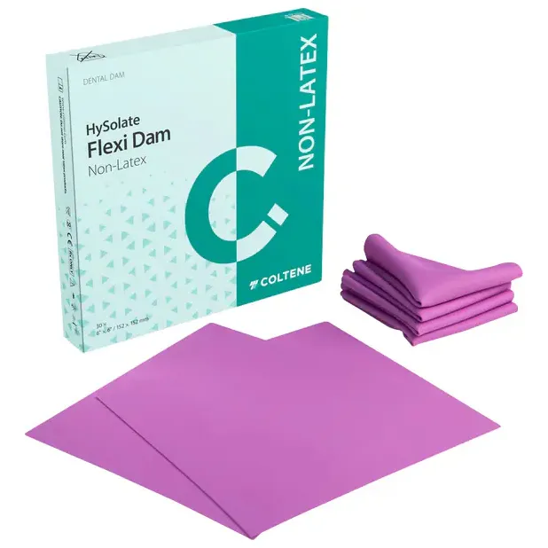 Dique De Hule Hysolate Flexi Dam No Latex 6x6 30pz