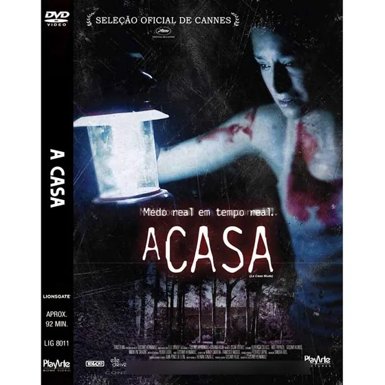 A Casa Medo Real Em Tempo Real Dvd Original Lacrado