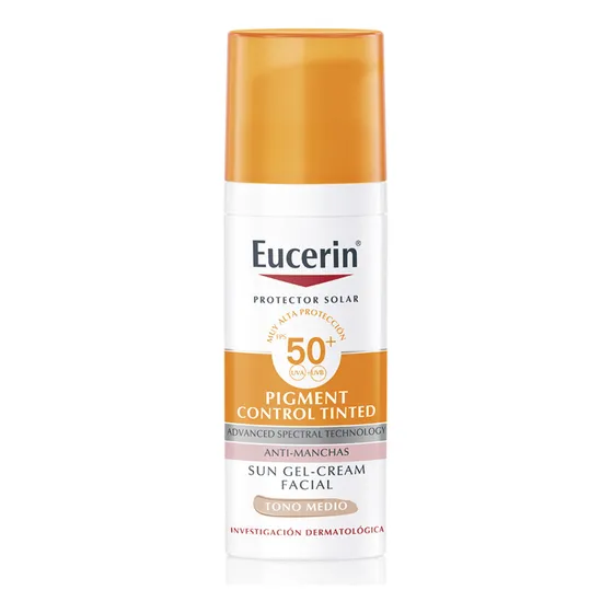 Eucerin Solar Pigment Control Color Tono Medio Fps50 X 50 Ml
