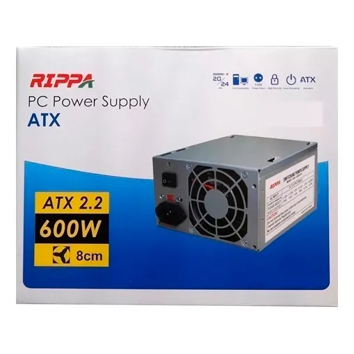 Fuente De Poder Para Pc Rippa 600w