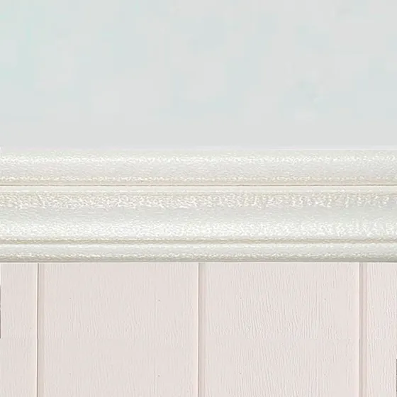 Revestimiento Zócalo 3d Adhesivo 2.35mt Pared Blanco El Rey