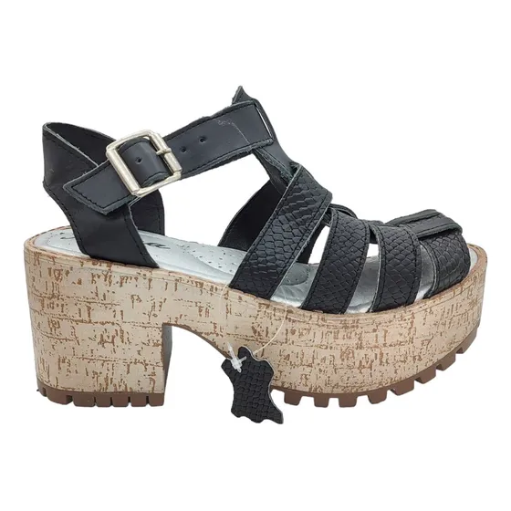 Sandalia De Cuero Mujer Franciscana - Outlet - Art 1610
