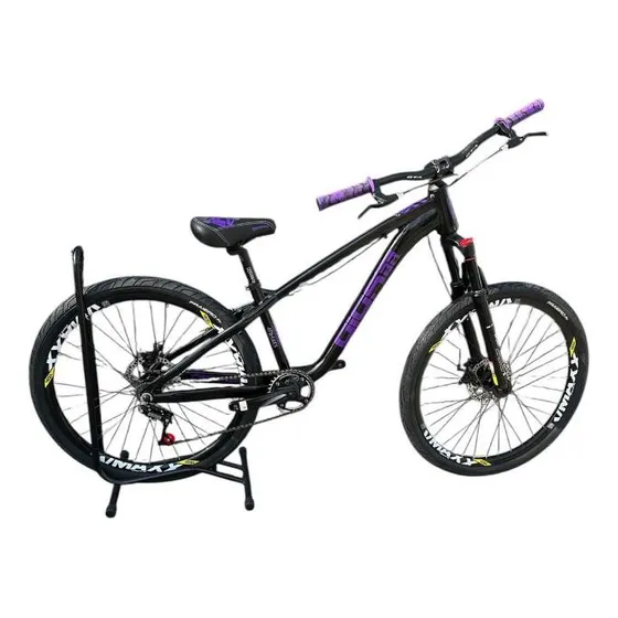 Bicicleta Gios Br 4 Freaks 13,5 Preto/roxo Aro 26