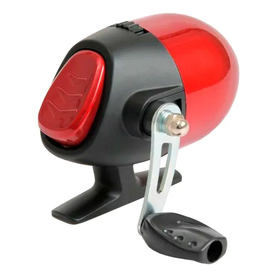 Molinete Spincast Grafite / Alumínio 1 Rolamento Red - Deyu