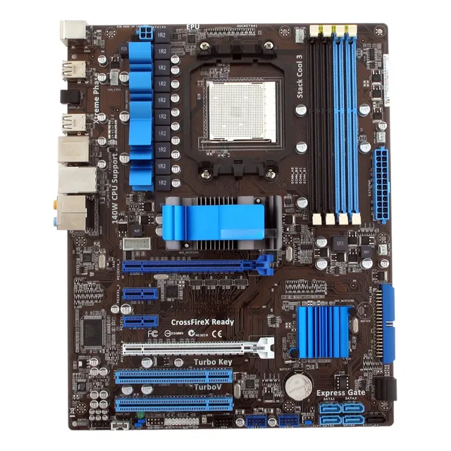 Mother Pc Compatible M4a79xtd Evo Ddr3 Am3 Con Caja+chapita