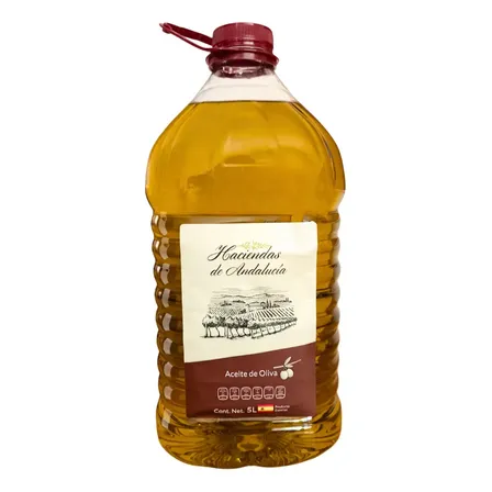 Aceite De Oliva 100% Puro Español 5 Lts. Haciendas De Andalucia
