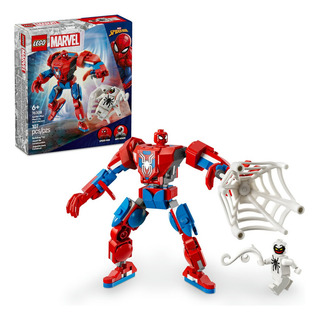 Lego® Marvel Armadura Robótica De Spider-man Vs. Anti-venom 76308; Juguete Para Niños De 6+; Incluye 2 Minifiguras: Spider-man Y Anti-venom Lego® Marvel Armadura Robótica De Spider-man Vs. Anti-venom 76308; Juguete Para Niños De 6+; Incluye 2 Minifiguras: Spider-man Y Anti-venom