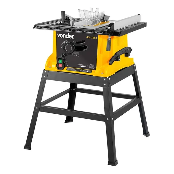 Serra Circular De Bancada 10pol. 1.800 W - Scv1800 Vonder