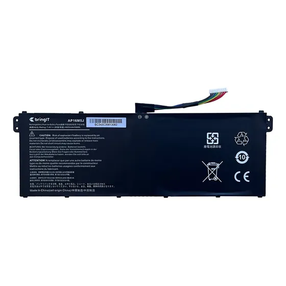 Batería para portátil Acer Aspire AP16M5J, color negro