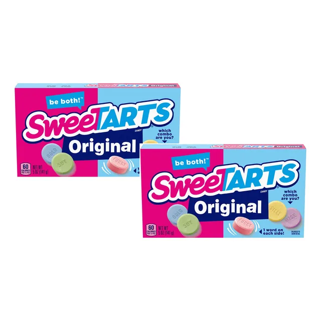 2 Pack Dulces Sweetarts Sabor Original 141g C/u Importado