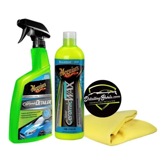 Kit Protección Cerámica Meguiars Ceramic Wax -detailer Quick