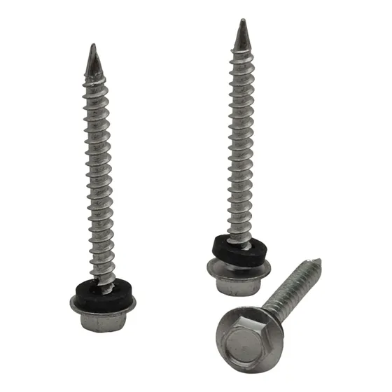 Tornillo Autoperforante Hex P/ Techo Pta Espada  10 X 2 