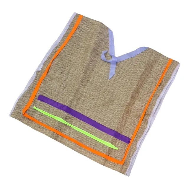 Poncho Arpillera Coya Indio Patrios Disfraz Niño 50 X 50cm.