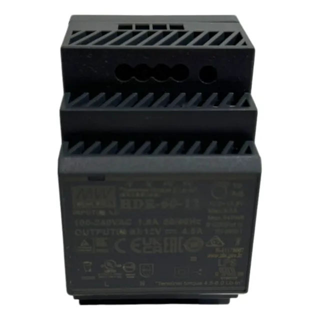 Fuente De Poder 12vdc / 4.5amp  Hdr-60-12    - Mean Well -