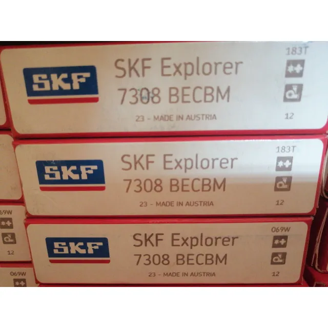Rodamiento 7308 Becbm Marca Skf