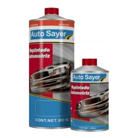 Kit Pintado Transparente Automotriz Poliuretano Sayer Kr7002