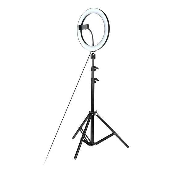 Aro De Luz Led 26 Cm Con Trípode 120 Cm Y Soporte Celular | Cuotas sin interés
