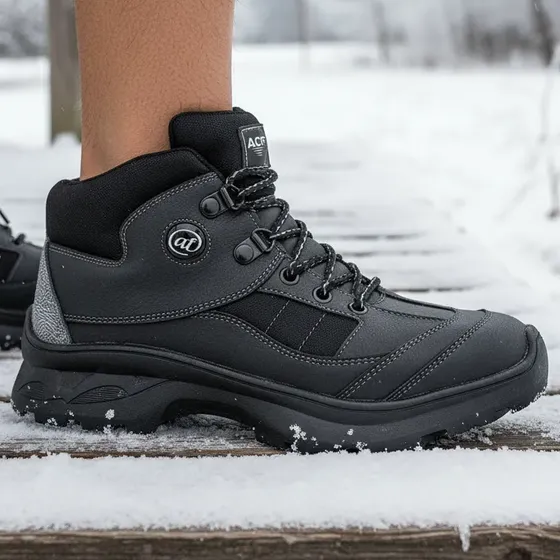 Borcego Bota Nieve Trekking Trabajo Reforzada Grip 39 Al 46