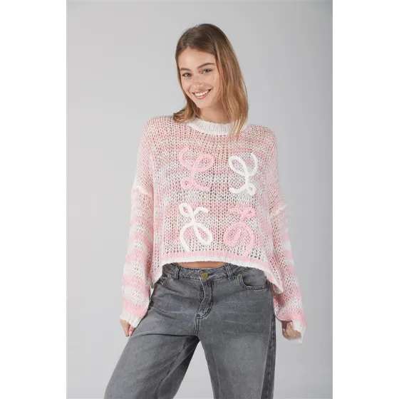 Sweater Premium Renata Tejido Ancho Gul681 Arizona