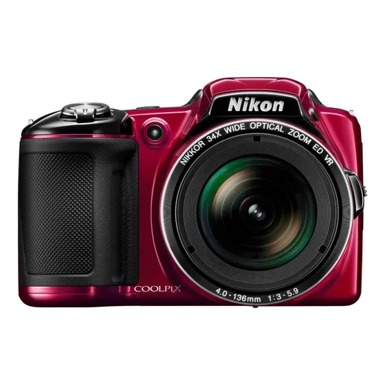 Nikon Coolpix Digital Camera L830 34x Wide Zoom 16.0 Mp Roja