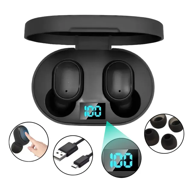 Fone De Ouvido Bluetooth Sem Fio Tws Airdots Microfone Gamer