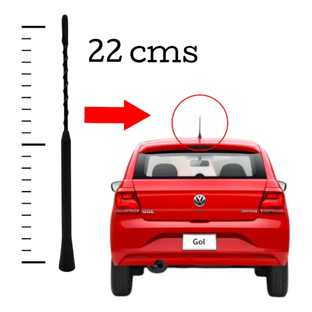 Antena Para Carro Volkswagen Gol 2006-2008