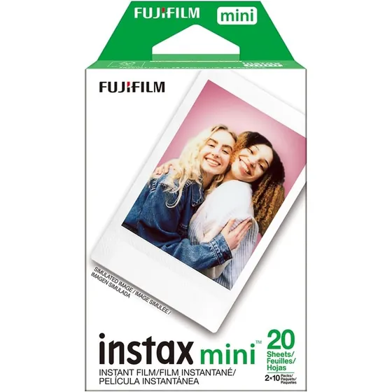 Película Para Cámara Fujifilm Instax Mini De 20 Hojas