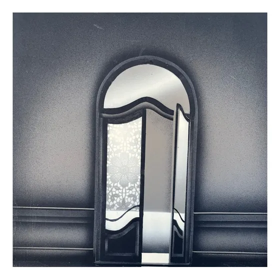 Hermoso  Cuadro De Enrique Medina Serie Puerta