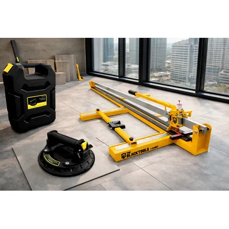 Cortador De Pisos Riscadeira Com Guia Laser 160cm + Ventosa