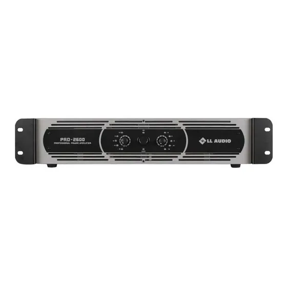 Amplificador De Potência Ll 2600