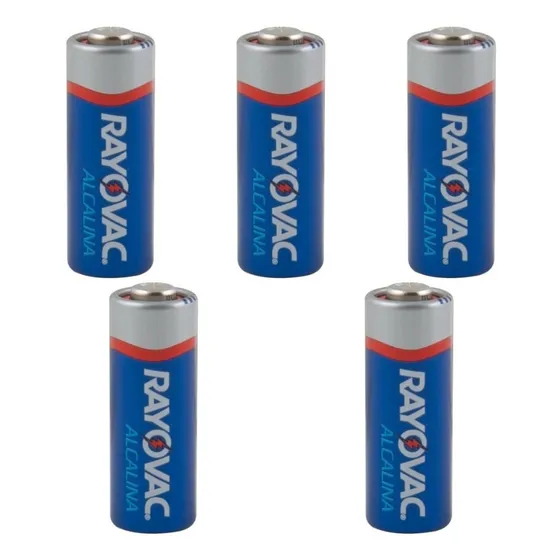 5x Pilha Controle Remoto Portão Eletrônico Alarme Rayovac