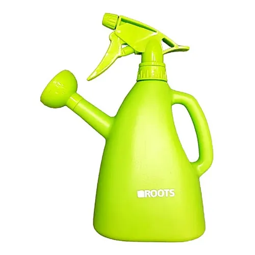 Regadera Y Pulverizador Rociador Roots 1 Lts El Mejor Precio Color Verde